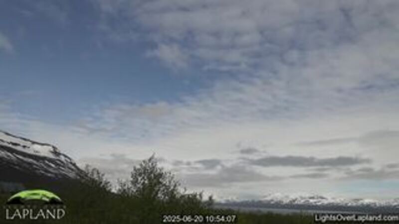 Abisko, Sweden aurora cam in Europe