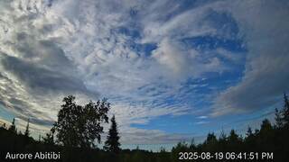 Albitibi, Quebec latest webcam image.