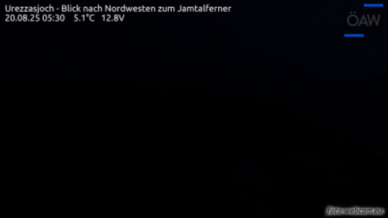 Latest live northern lights webcam from Bad Ragaz, Switzerland in Europe