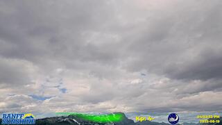 Banff, Alberta latest webcam image.