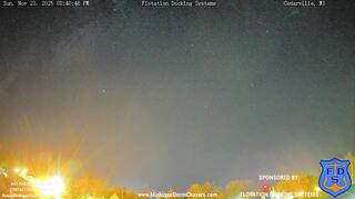 Cedarville, Michigan latest webcam image.