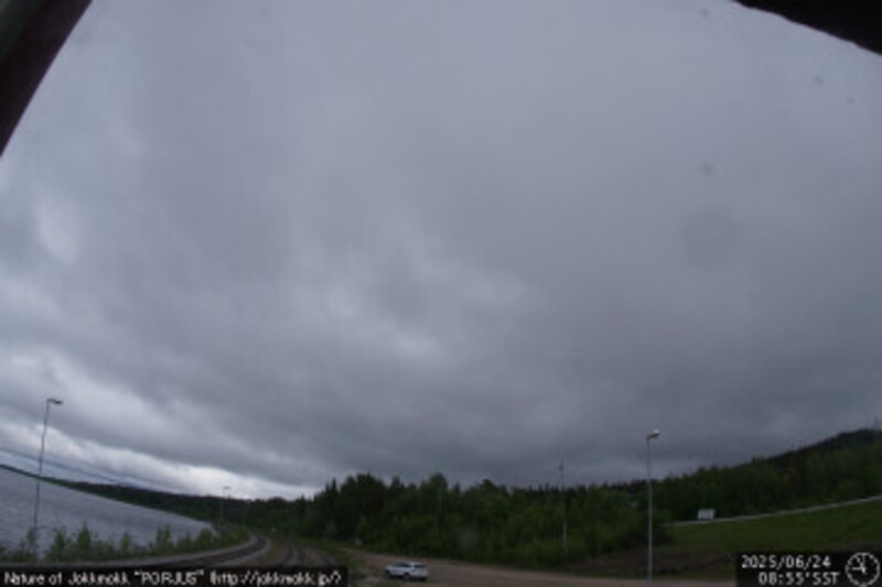 Porjus, Sweden aurora cam in Europe