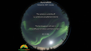 Yellowknife, NWT latest webcam image.